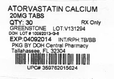 Label Image For 20mg (20mg Greenstone)